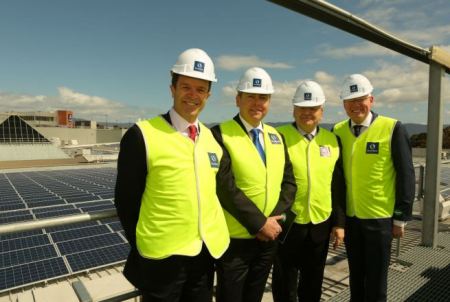 Speakman, Roberts, Schroder and Stockland Group Executive and CEO Gareth Ward MP. 